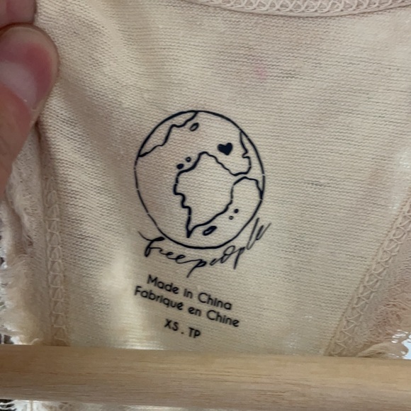 Free People “Cora” Hemp Tie Dye Maxi - Picture 4 of 4